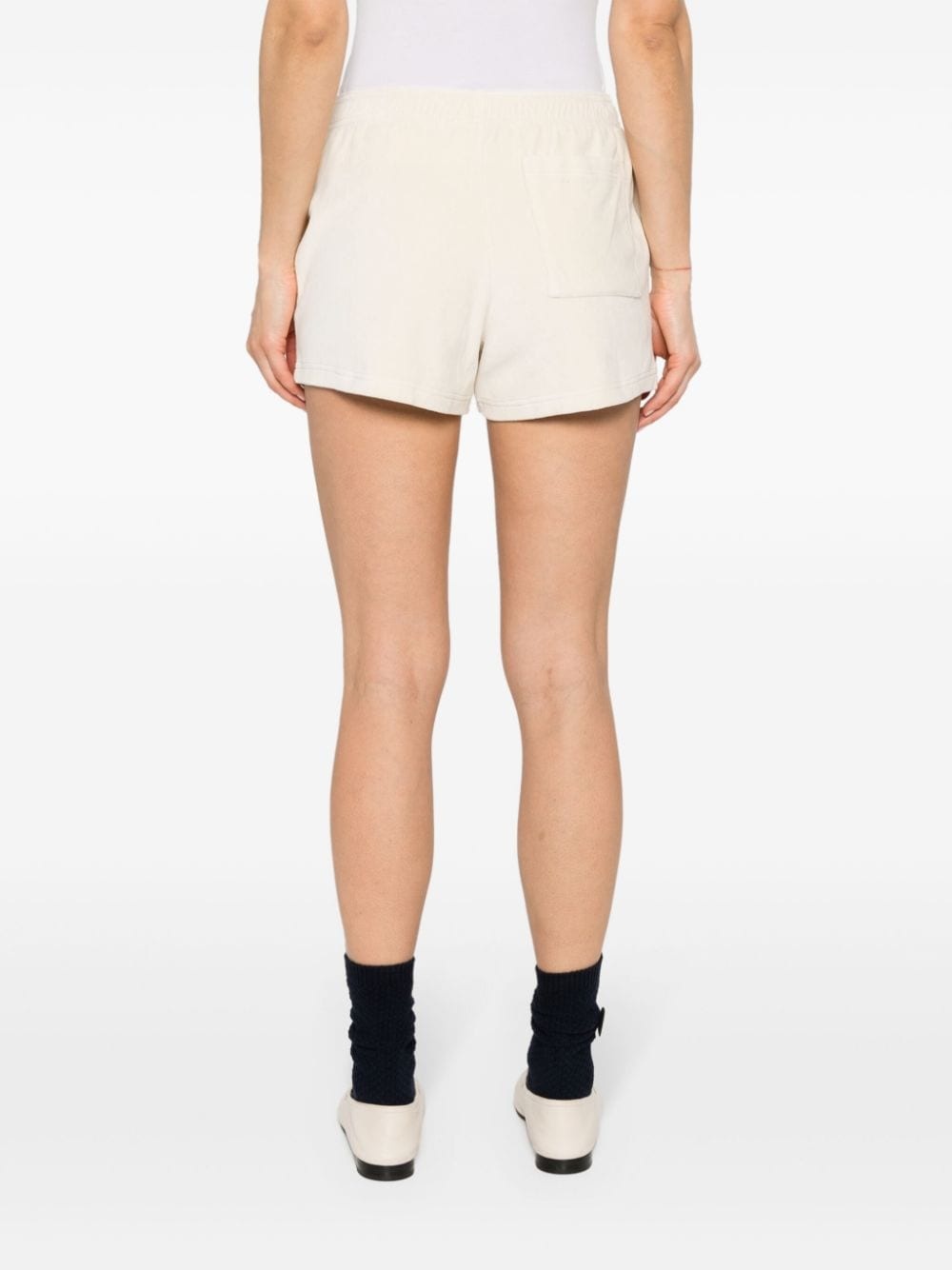 SRC velour mini shorts - 4