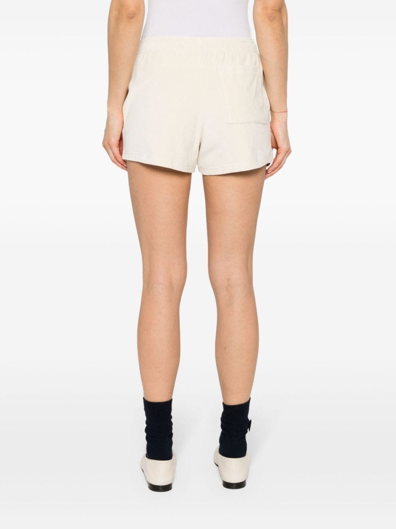 SRC velour mini shorts 4