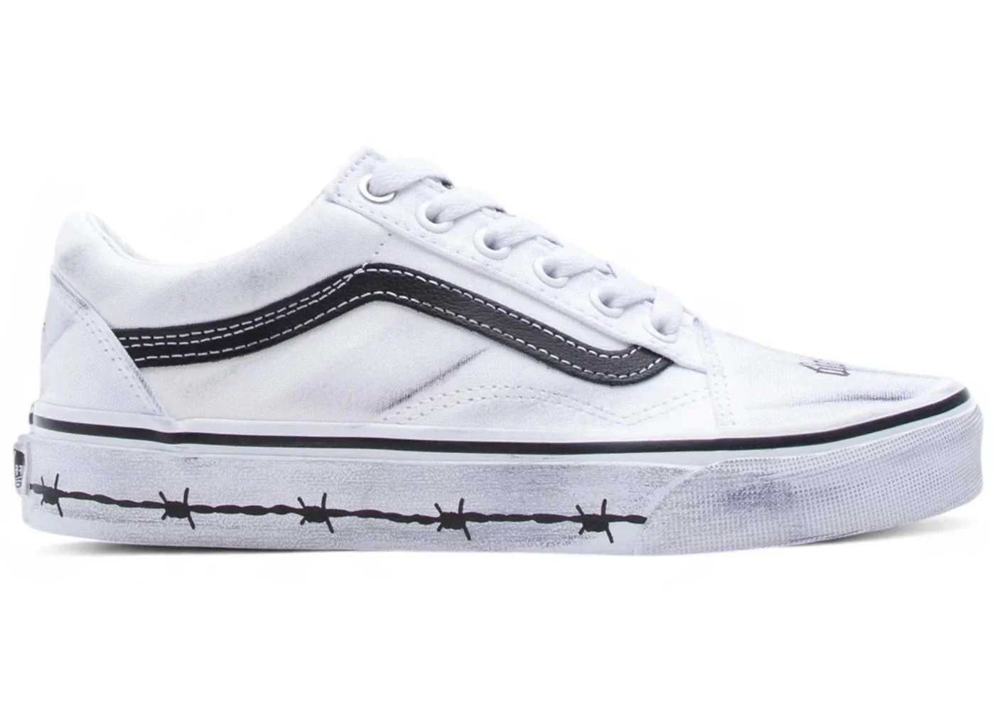 Vans Old Skool Travis Barker Dues Paid White - 1