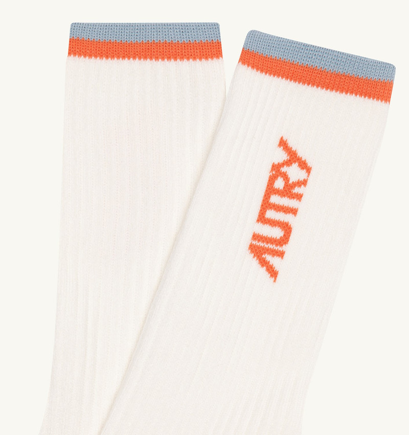 AUTRY JACQUARD STRIPED SOCKS WITH LOGO UNISEX outlook