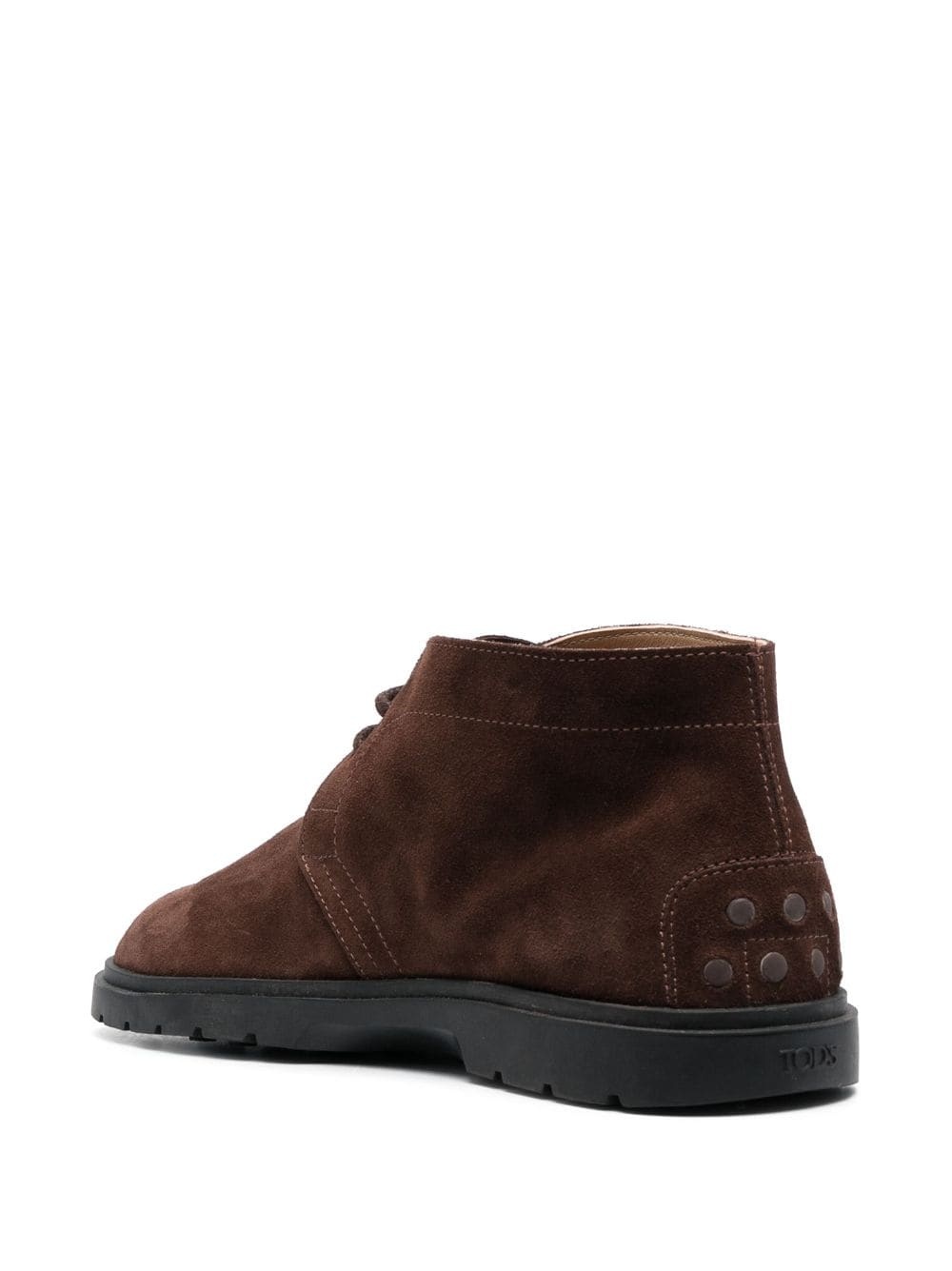 Desert suede lace-up boots - 3