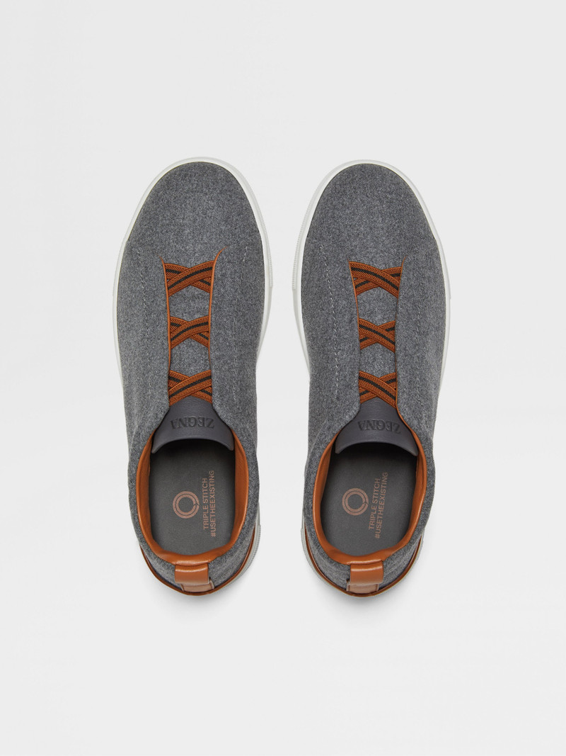 GREY #USETHEEXISTING™ TRIPLE STITCH™ SNEAKERS 3