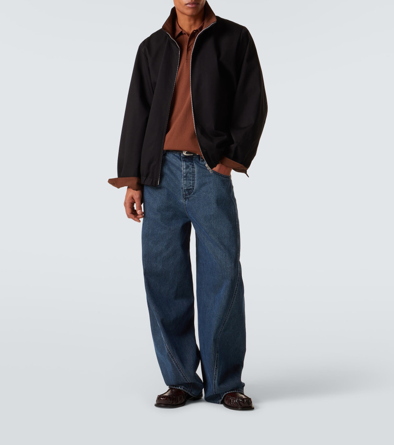 Sunspel Riviera cotton mesh polo shirt outlook