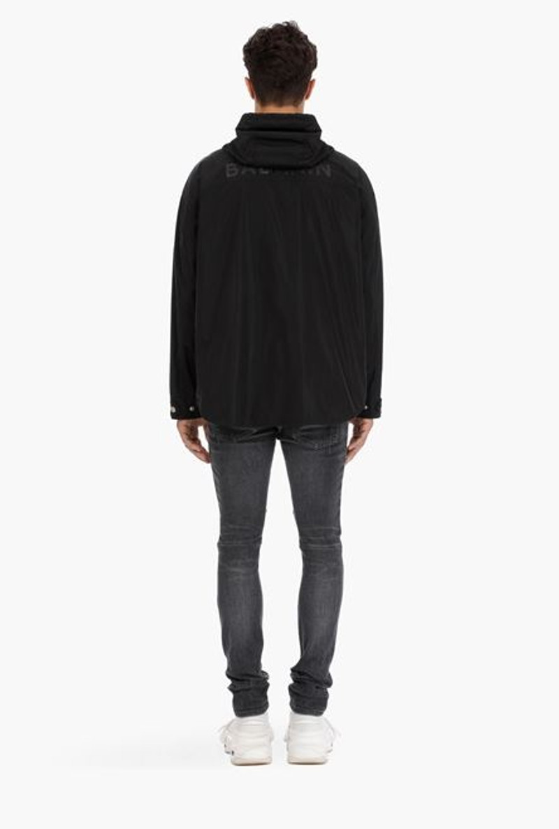 Black hooded jacket 3
