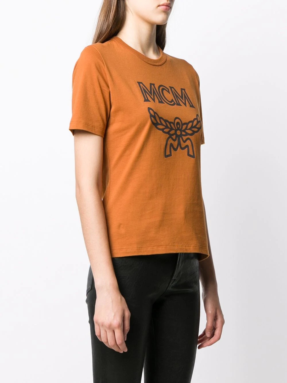 logo-print cotton T-shirt - 3