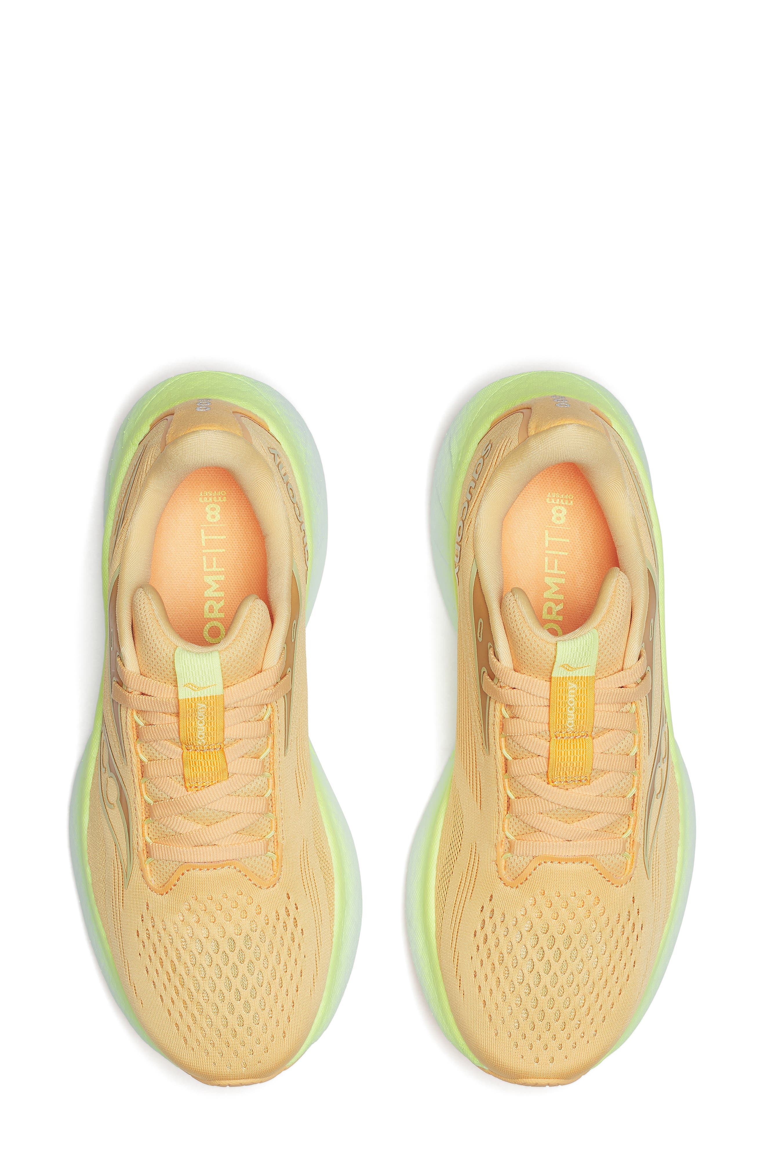 Saucony Ride 18 Running Shoe in Peach/Sunny at Nordstrom - 3