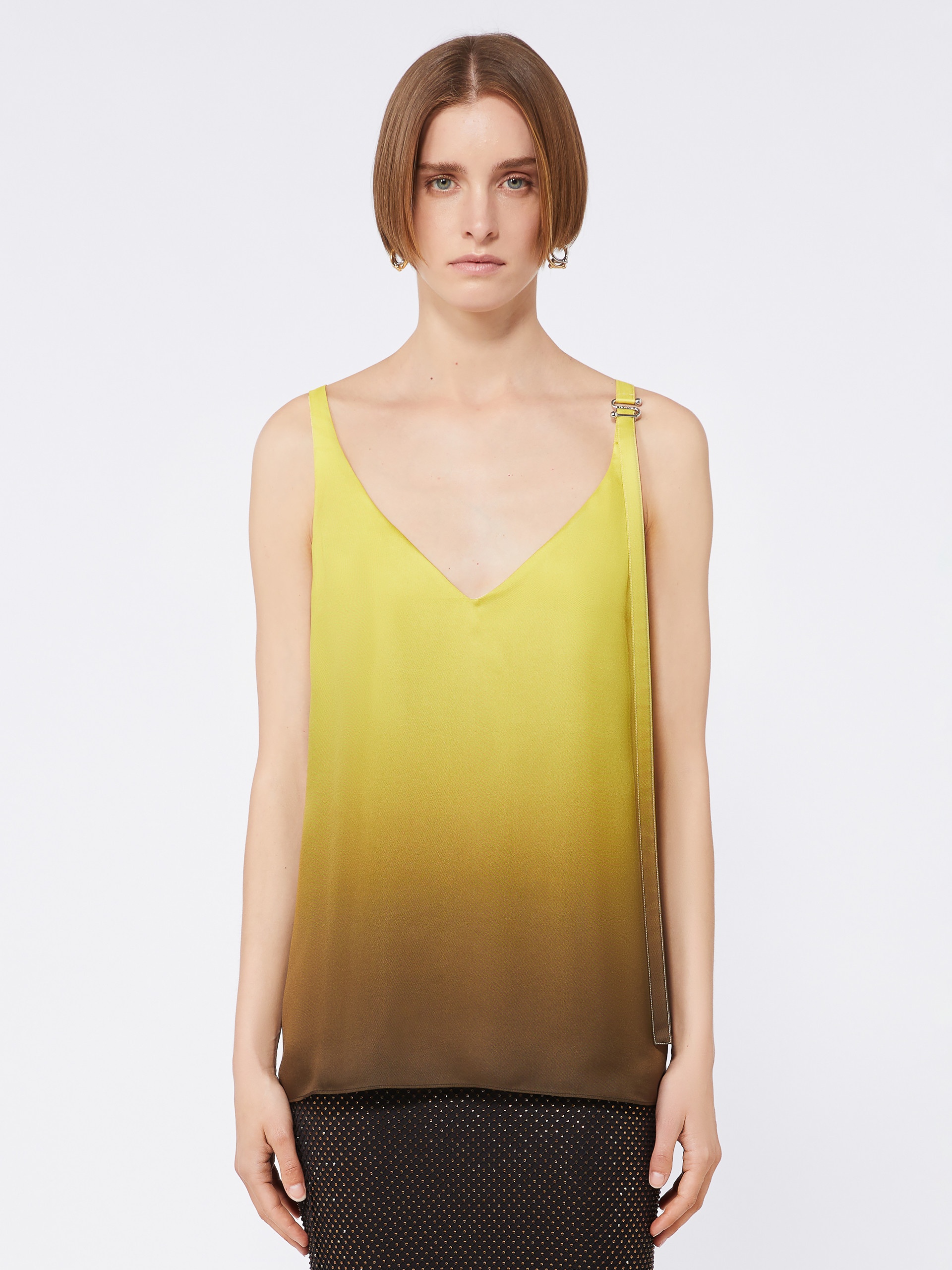 ALCUNO Ombré lingerie top - 3