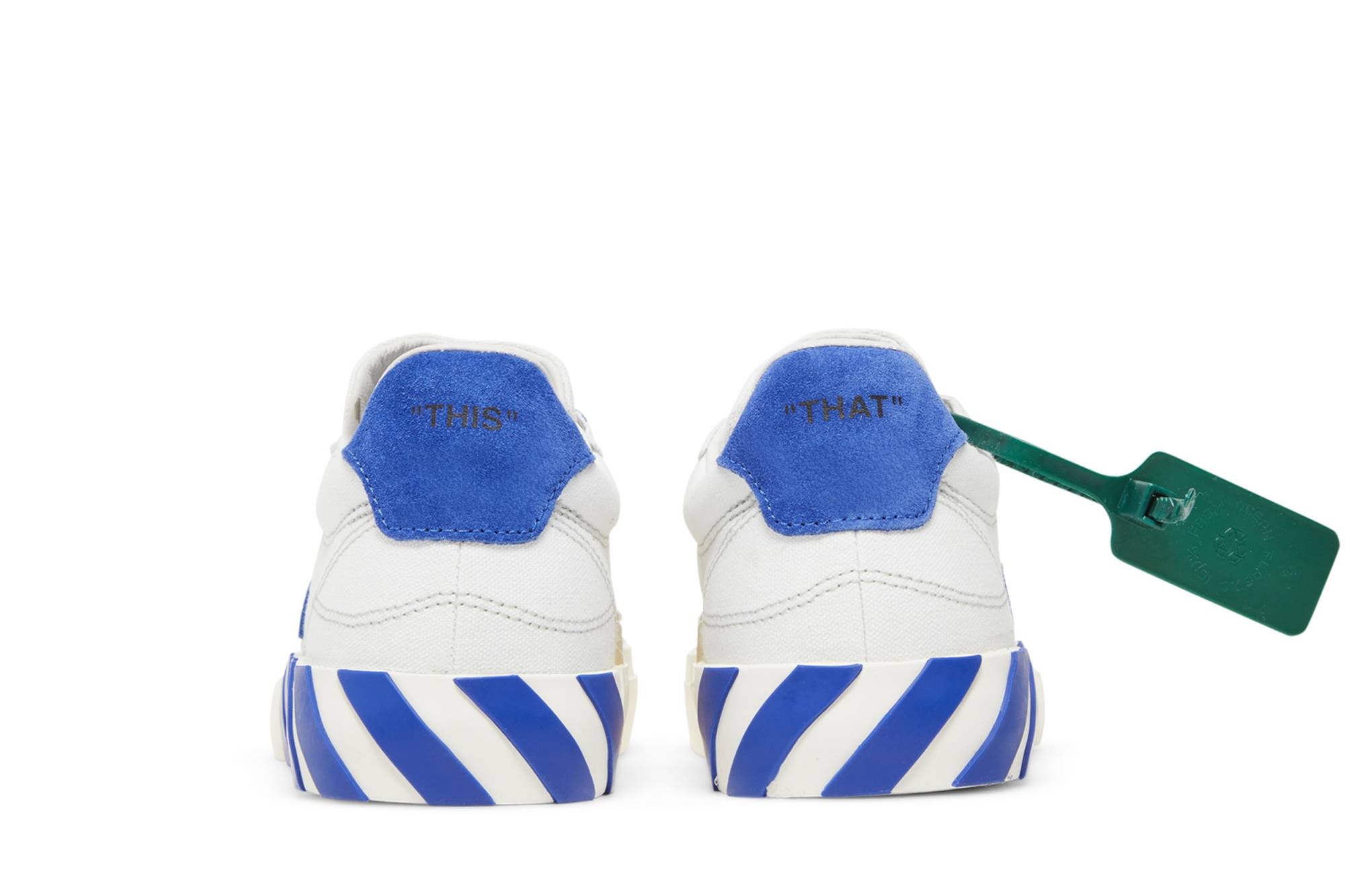 Off-White Wmns Vulc Sneaker 'White Blue' - 6