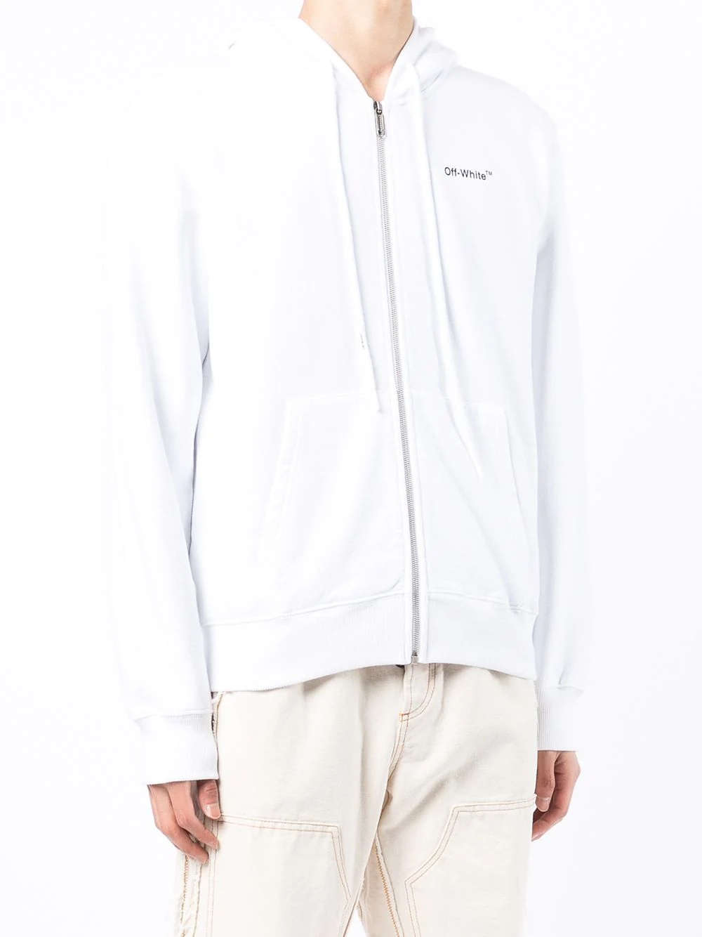 Caravaggio Arrows zipped hoodie - 3