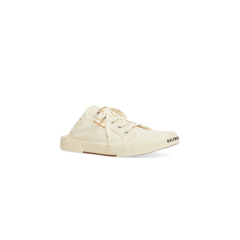 BALENCIAGA Women's Paris Sneaker Mule in White outlook