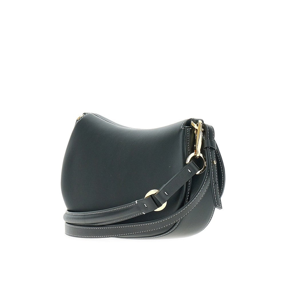 LEATHER SMALL 'OHVAL' SHOULDER BAG - 2