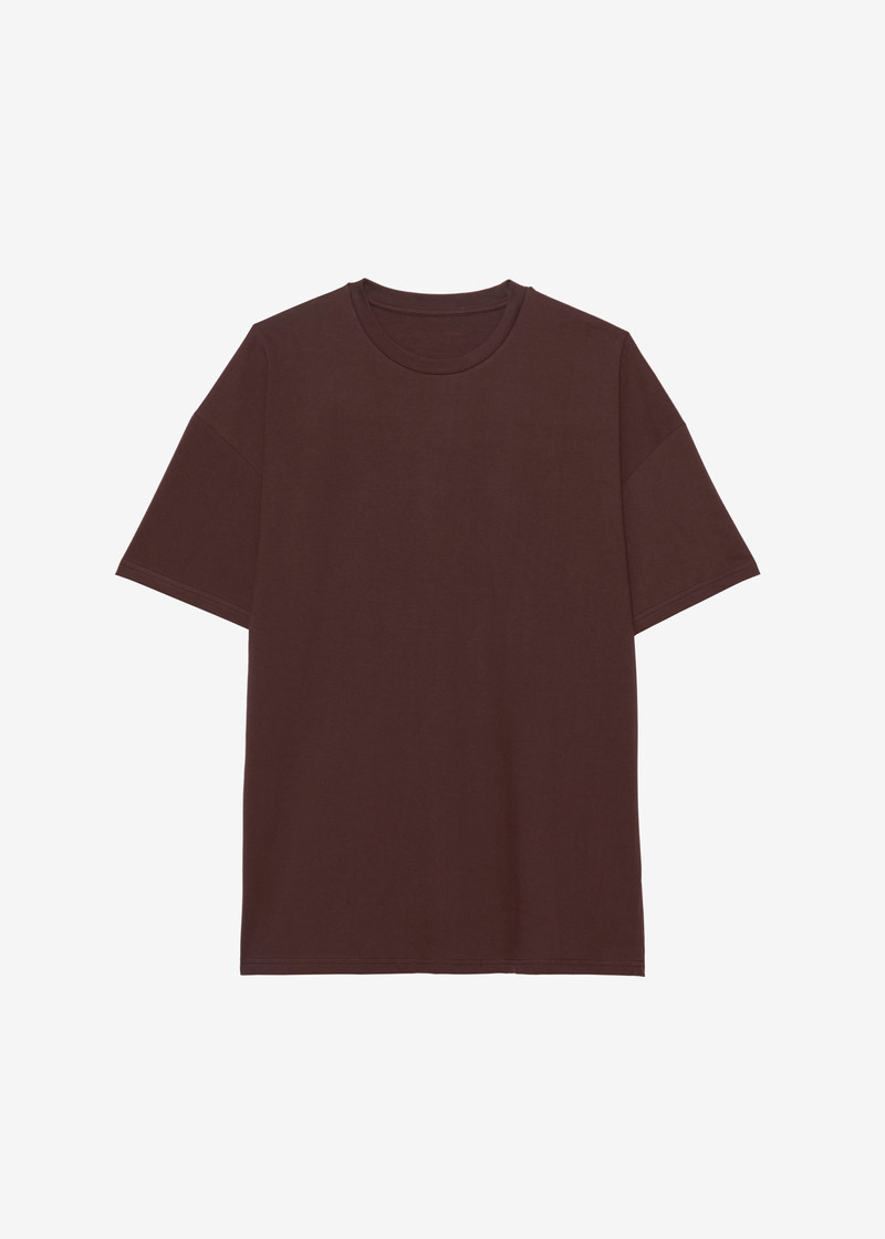 Faro Boxy Tee - Brown 1