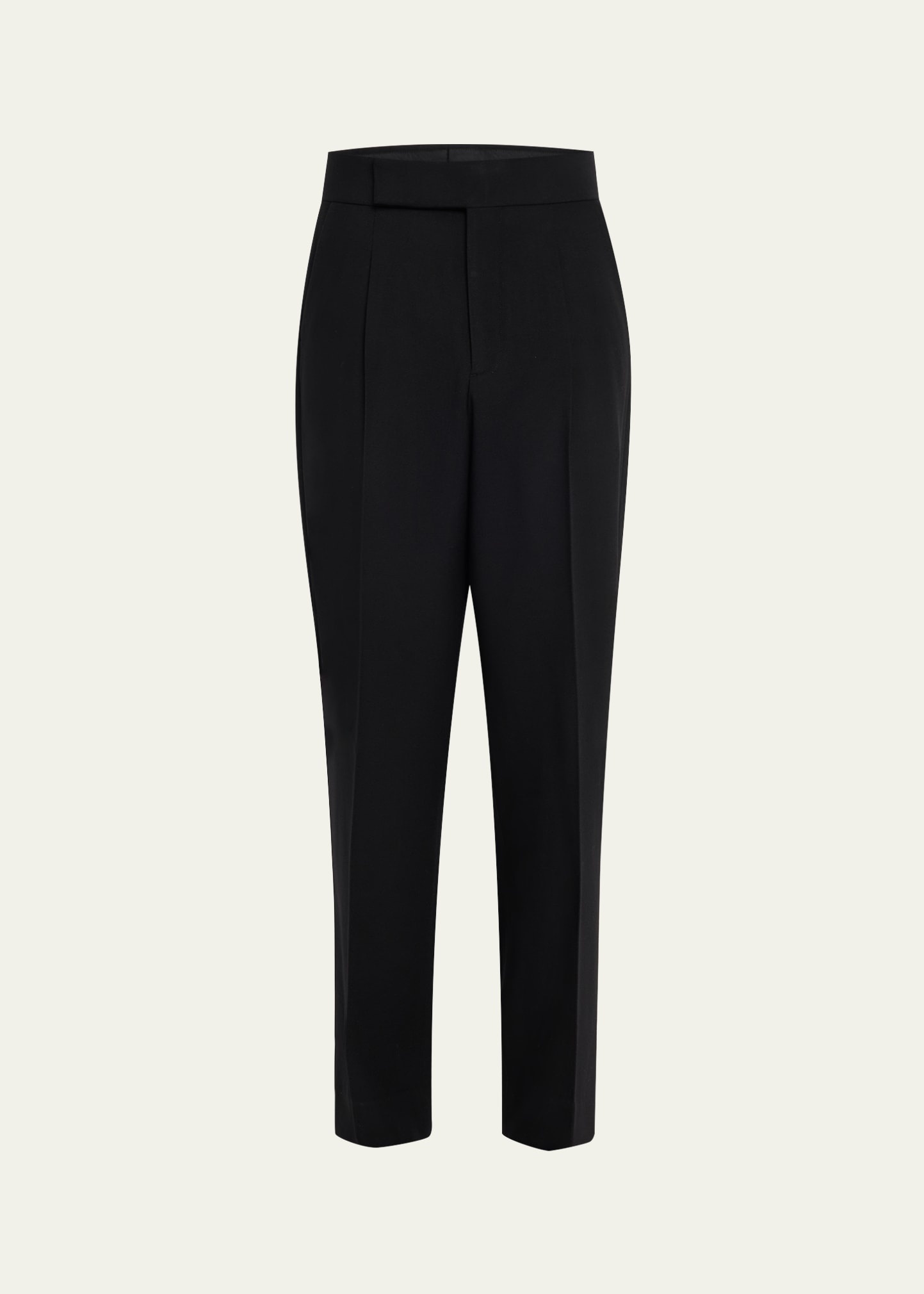 Men's Single-Pleat Wool Eternal Trousers - 1