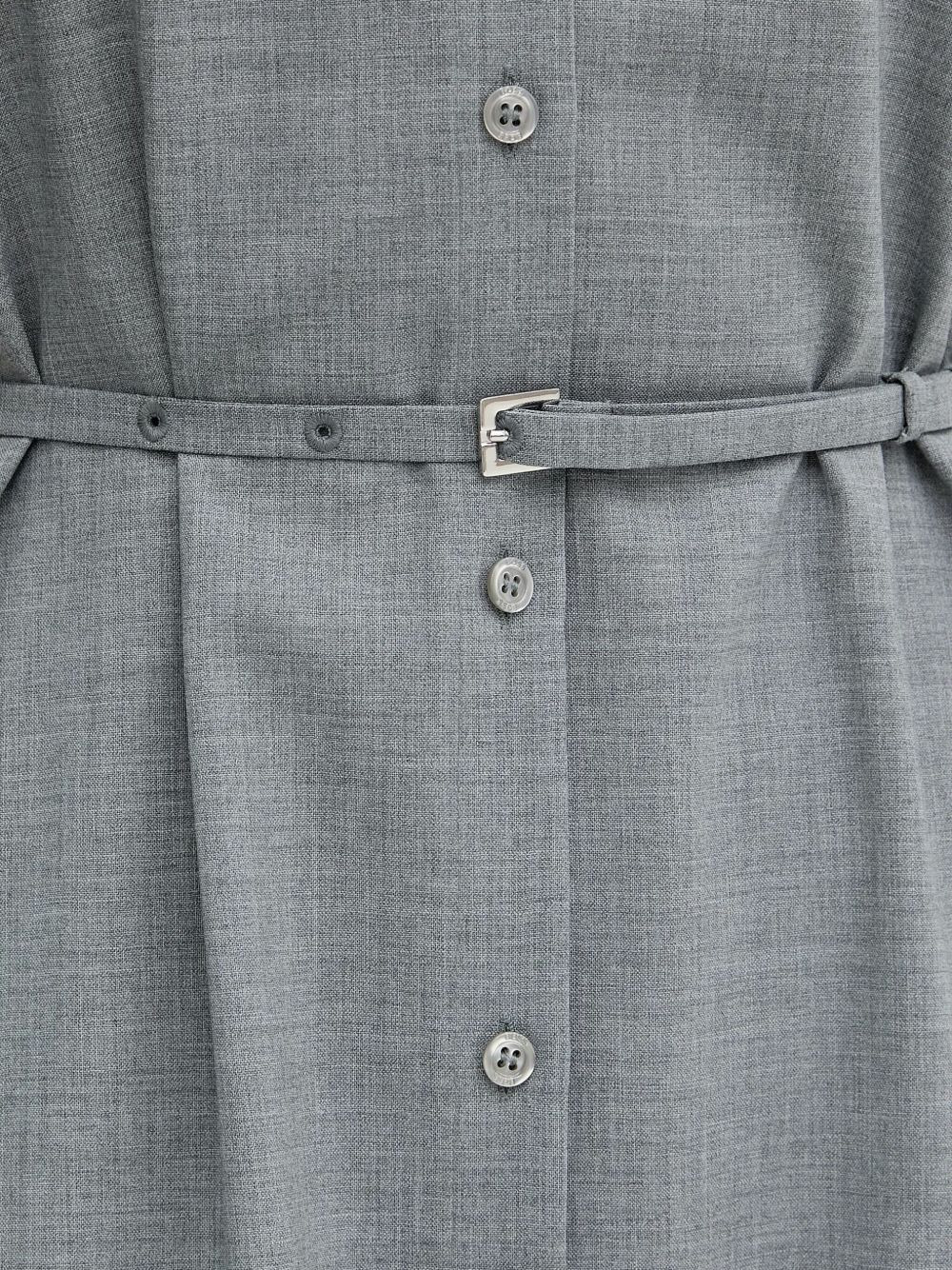 belted shirt dress - 5