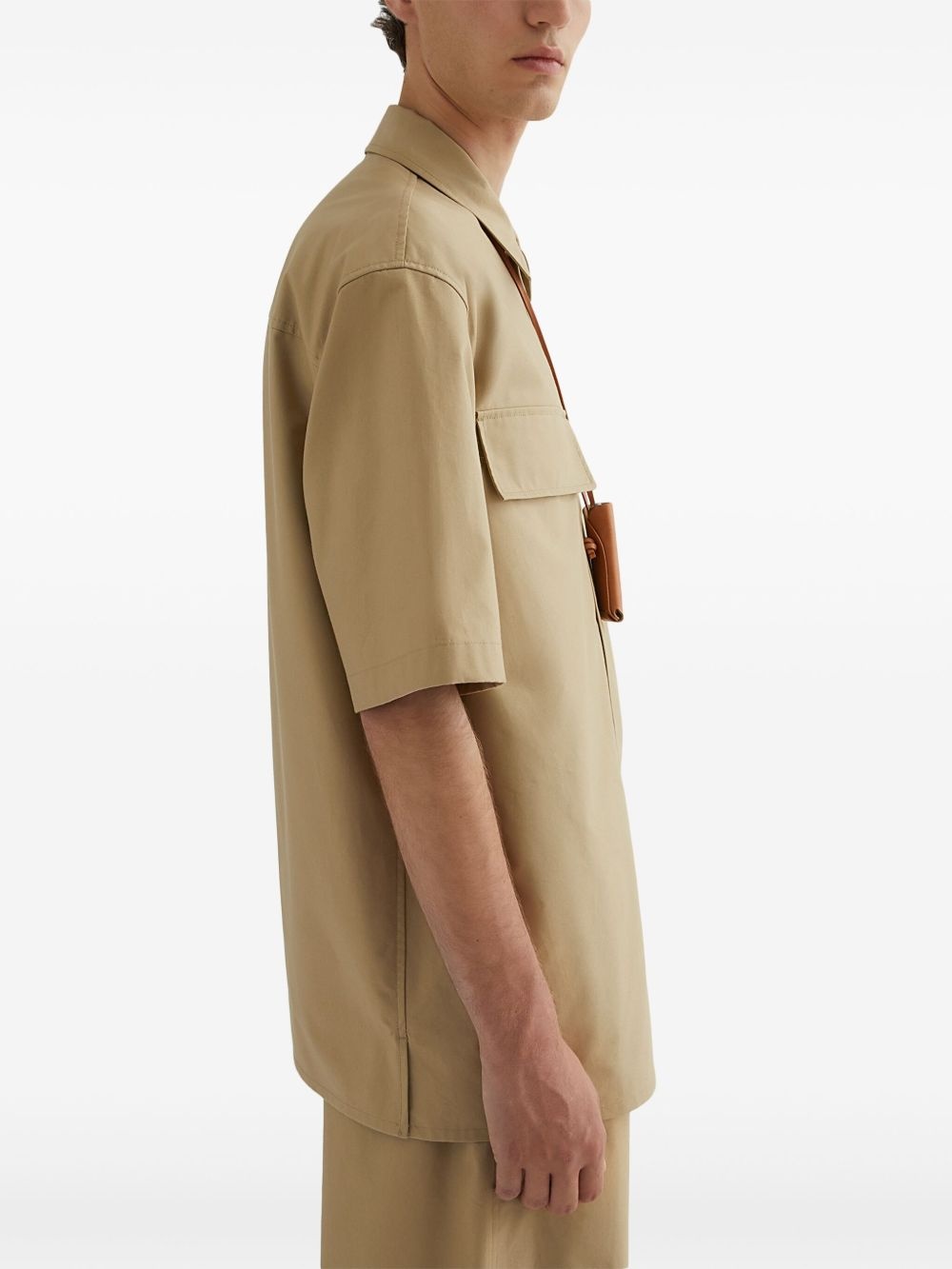 flap-pocket shirt - 3