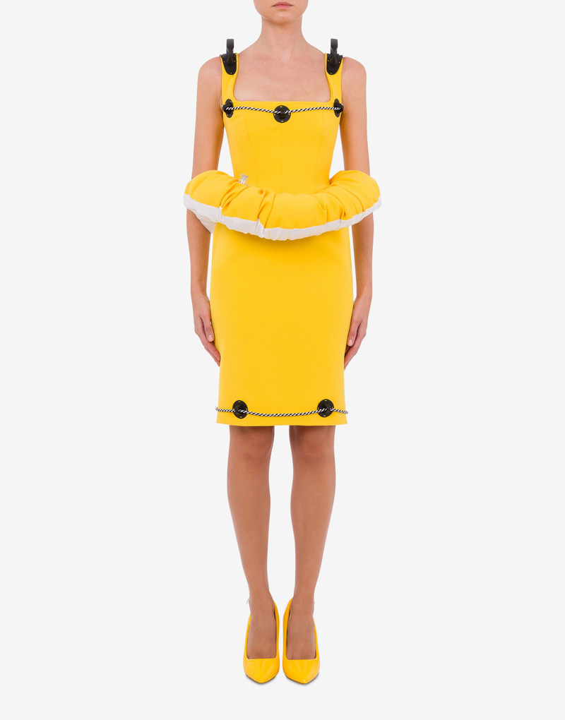Moschino NAUTICAL DETAILS CRÊPE DRESS outlook