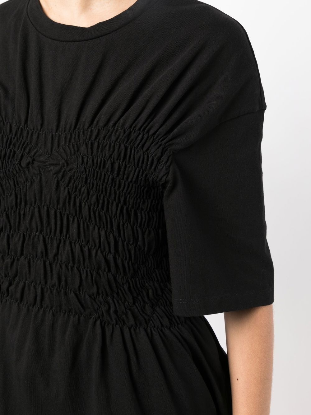 ruched-detail T-shirt - 5