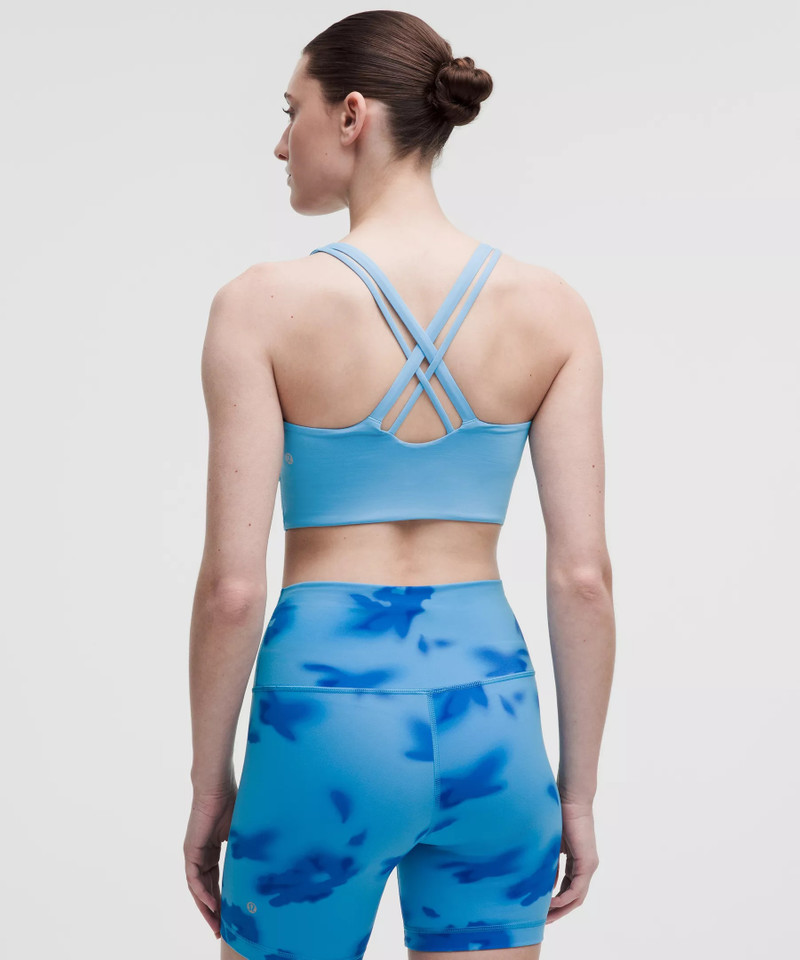 lululemon lululemon Energy Longline Bra Medium Support, B-D Cups *Evolve outlook