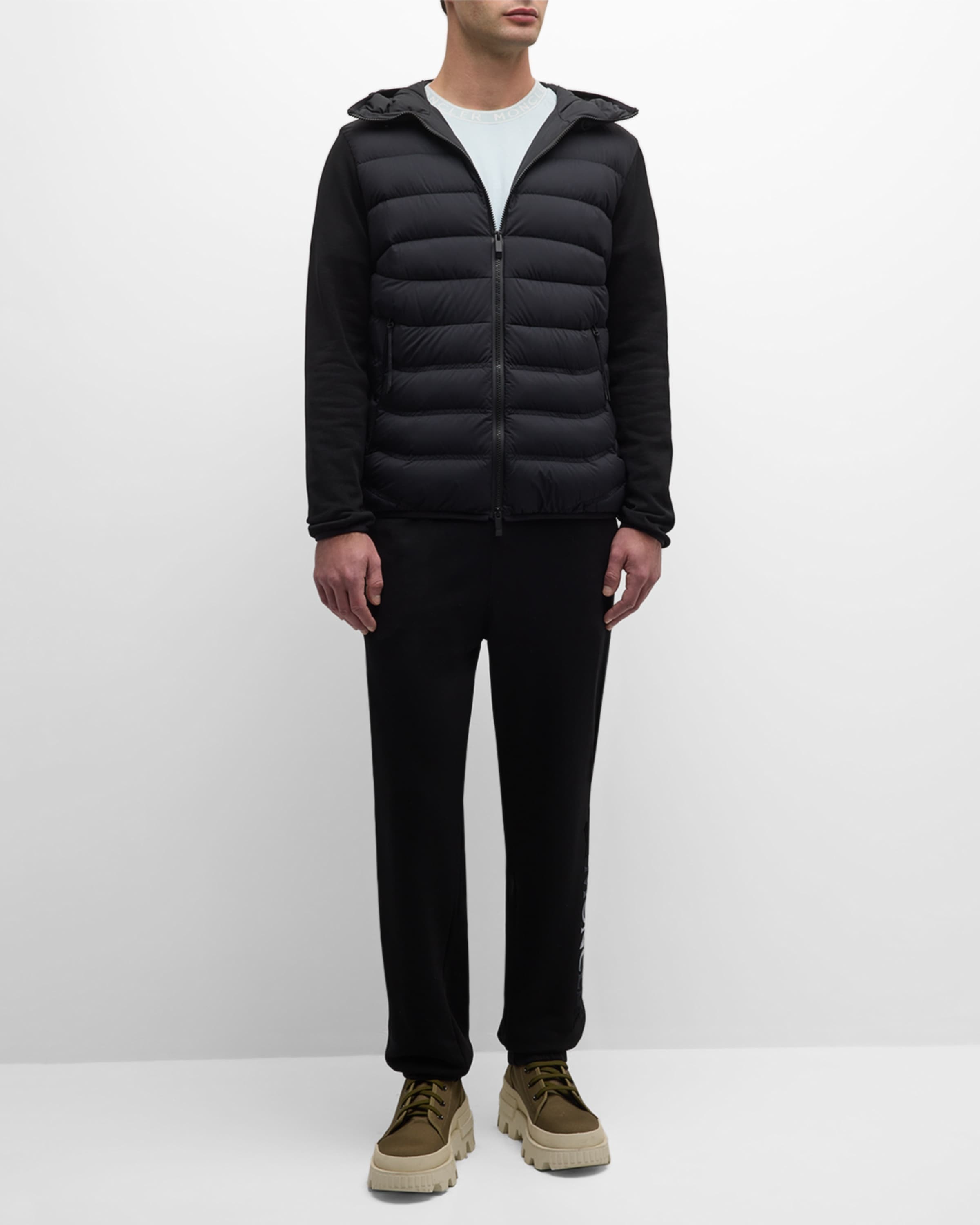 Men's Down Knit Combo Jacket - 5