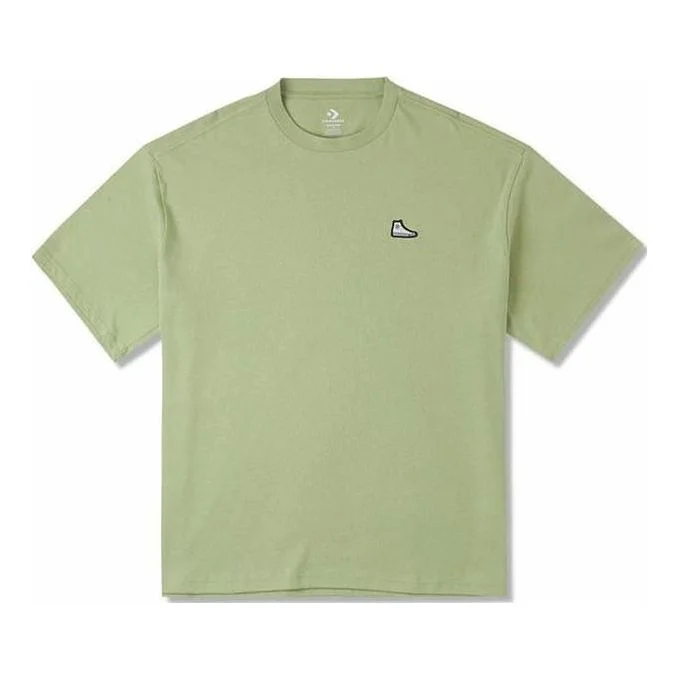 Converse Go-To Sneaker Patch Loose-Fit T-Shirt 'Vitality Green' 10025397-A11 - 1