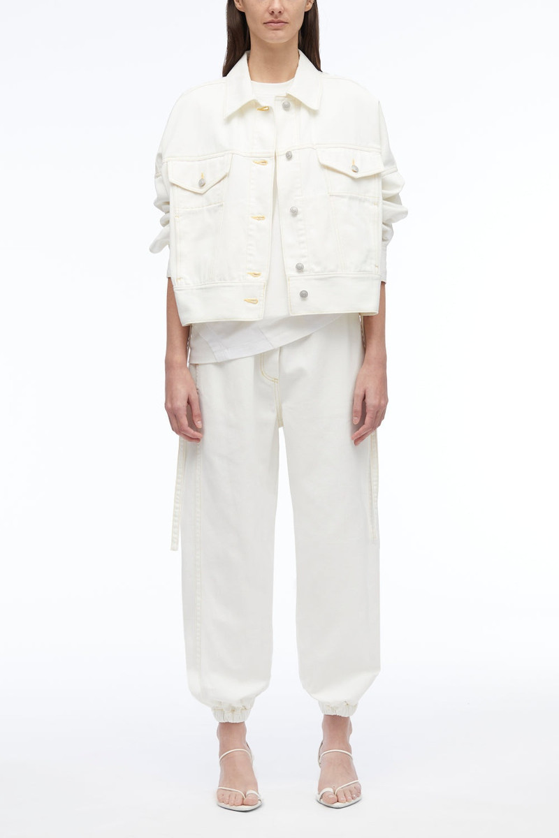 3.1 Phillip Lim Overdyed Denim Boxy Jacket outlook