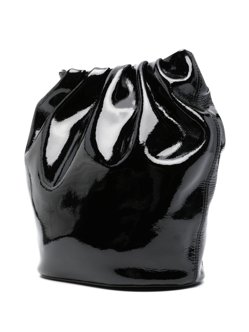 Valentina leather bucket bag - 3