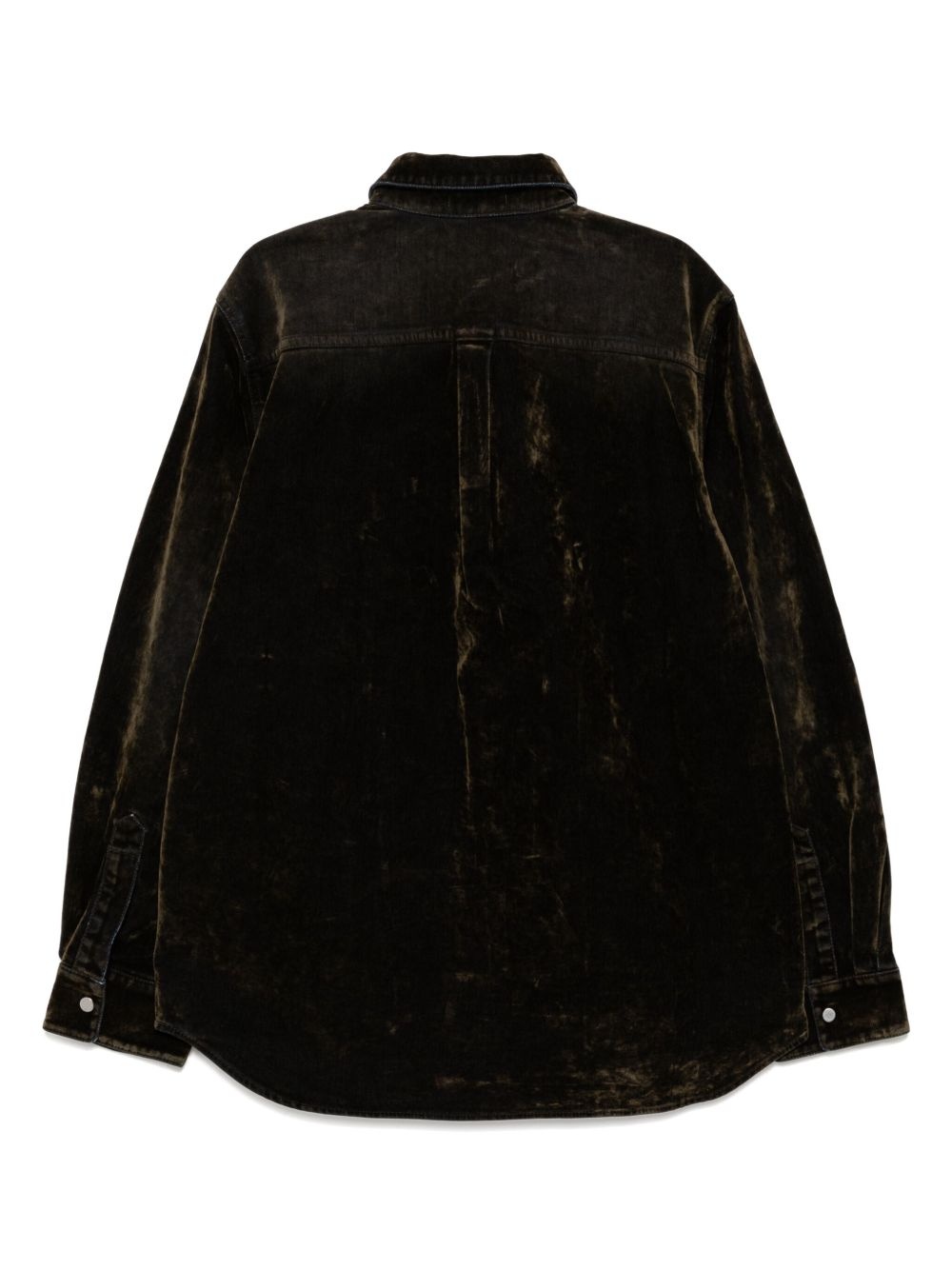 Curved Classic Flocked shirt - 2