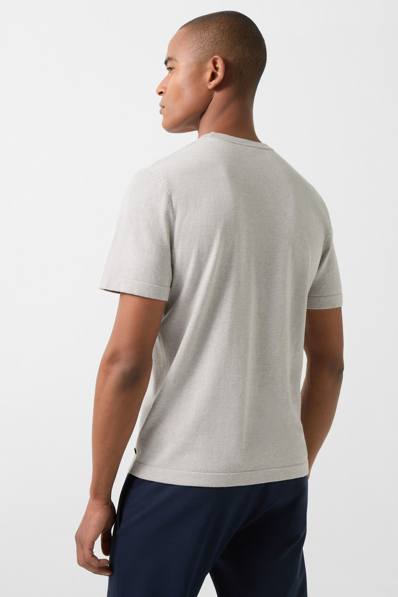 Lenzo Knitted top in Light gray 3