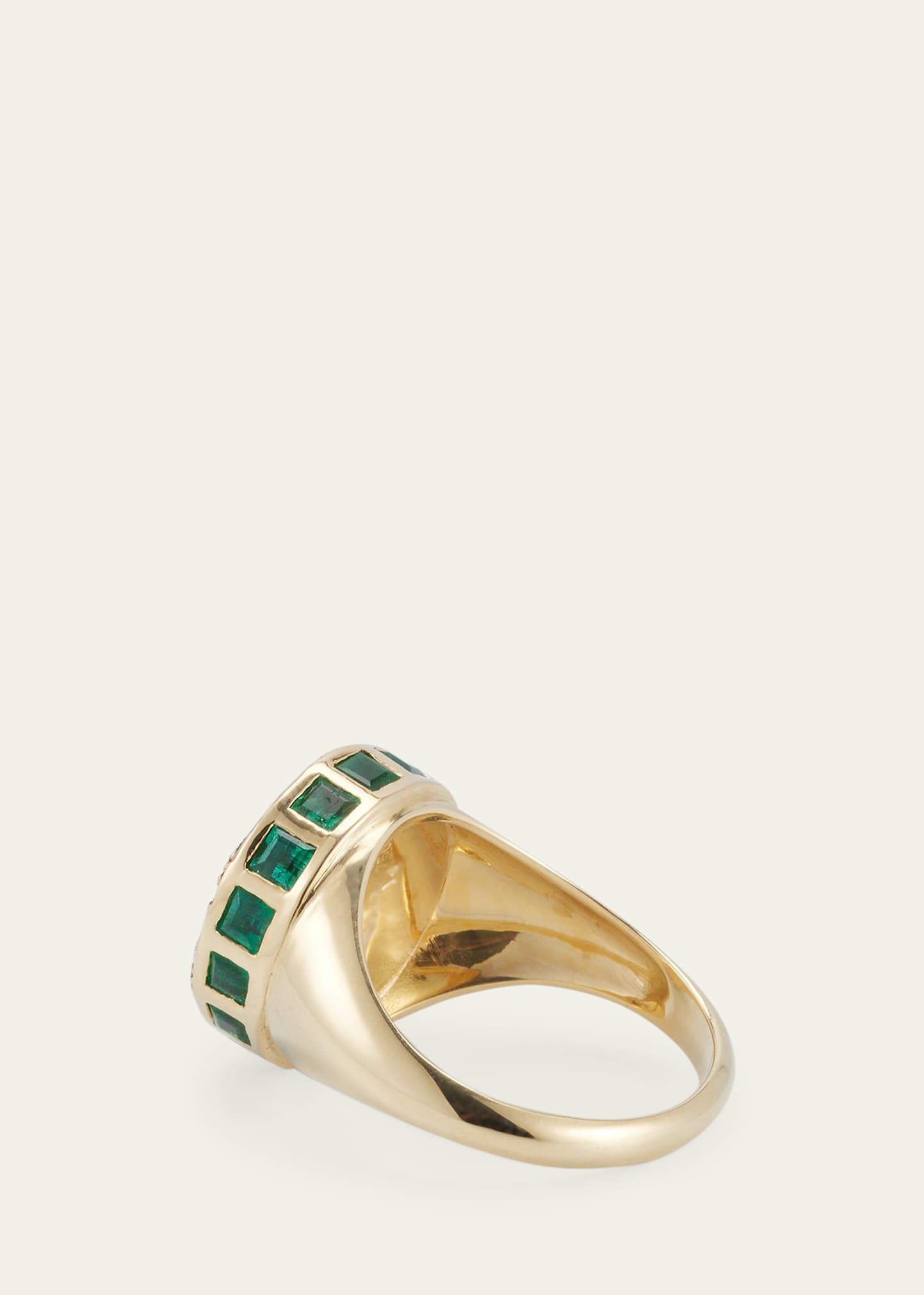18K Gold Dawn Multi-Stone Chevalier Ring - 4
