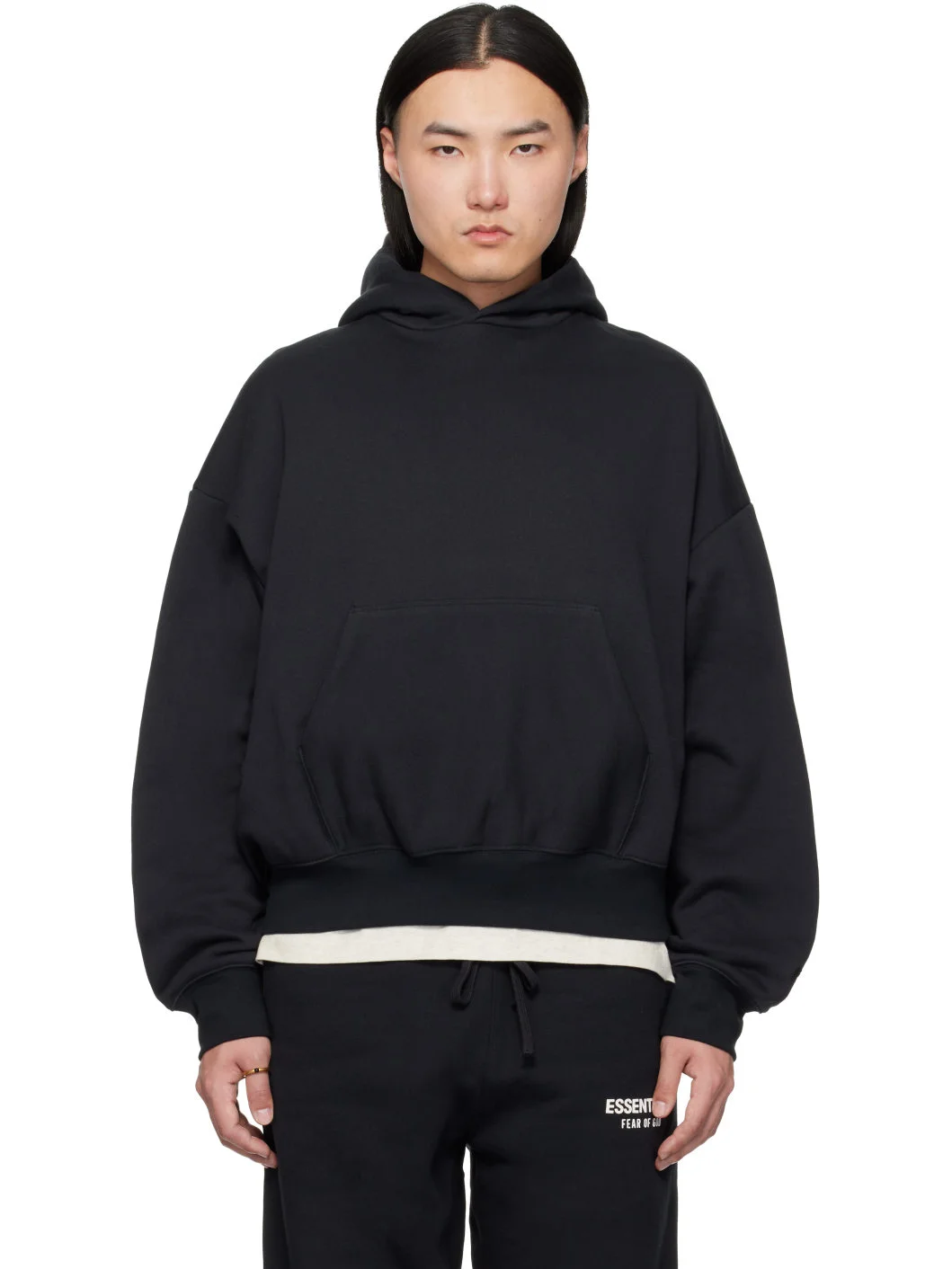 Black Classic Hoodie - 1