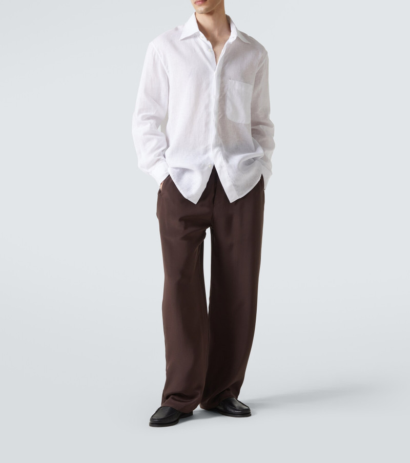 SAMAN AMEL Linen shirt outlook
