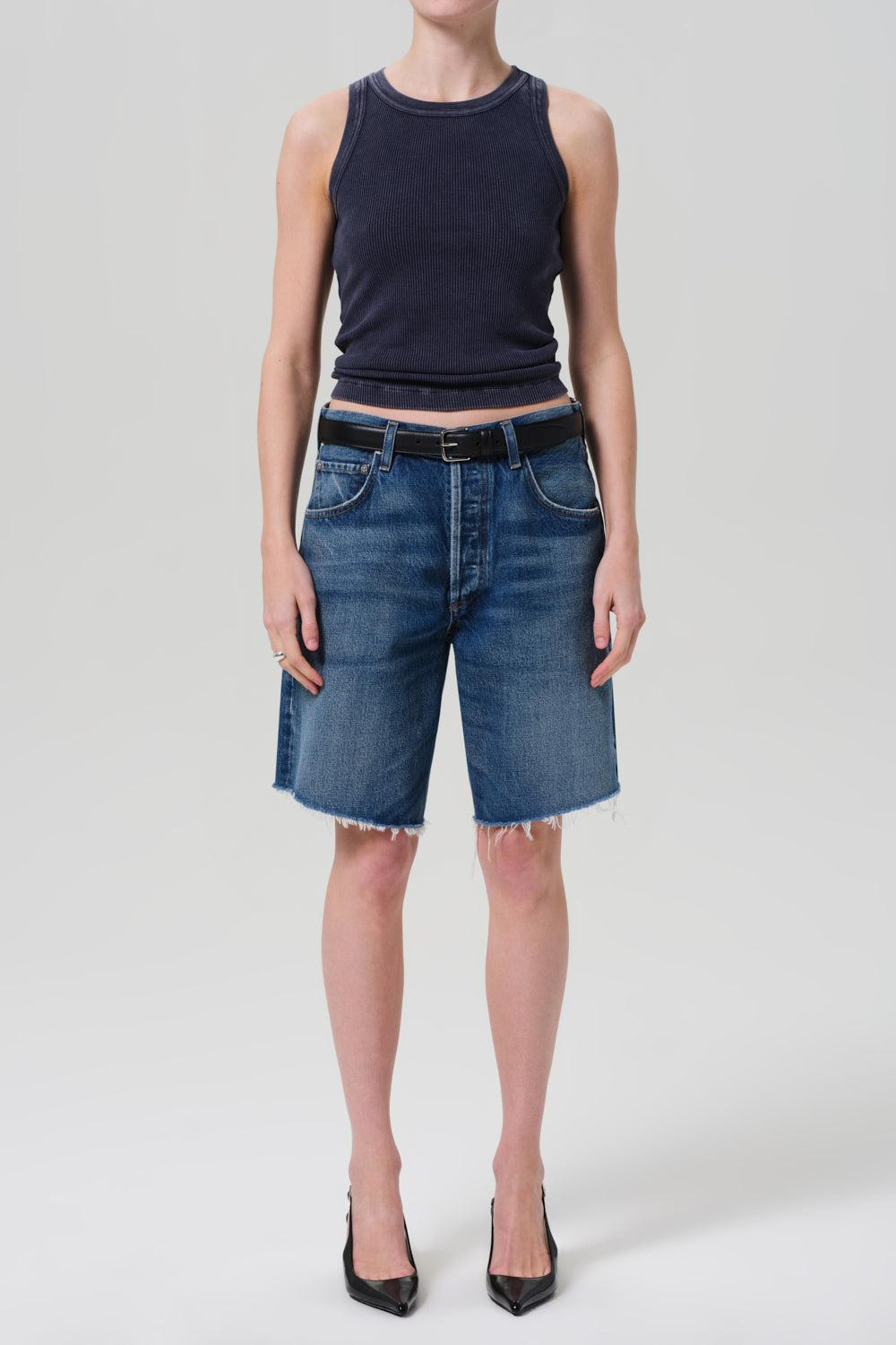 Isabel Rib Tank - Mineral Navy - 2