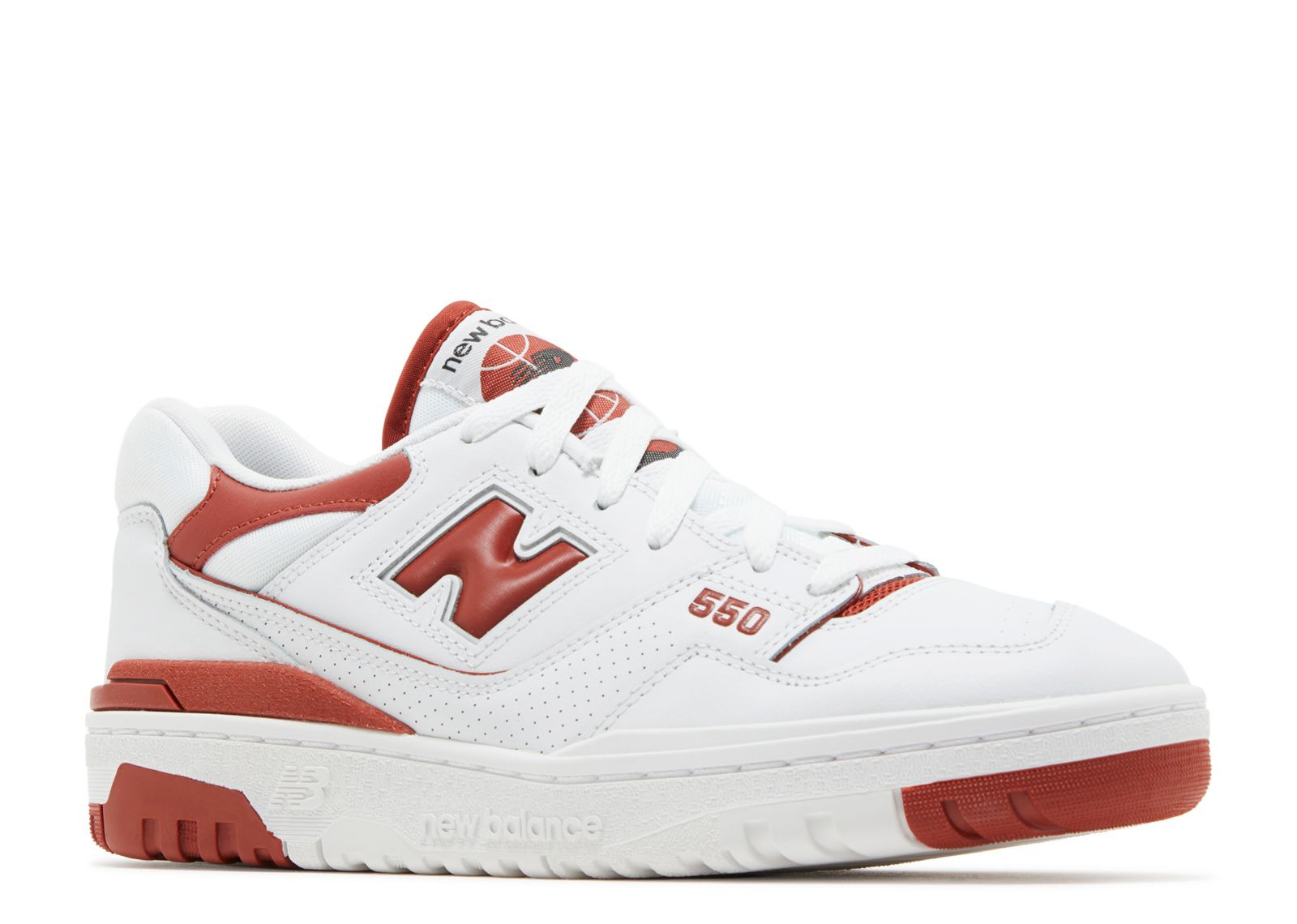 NEW BALANCE WMNS 550 'WHITE BRICK RED' - 2
