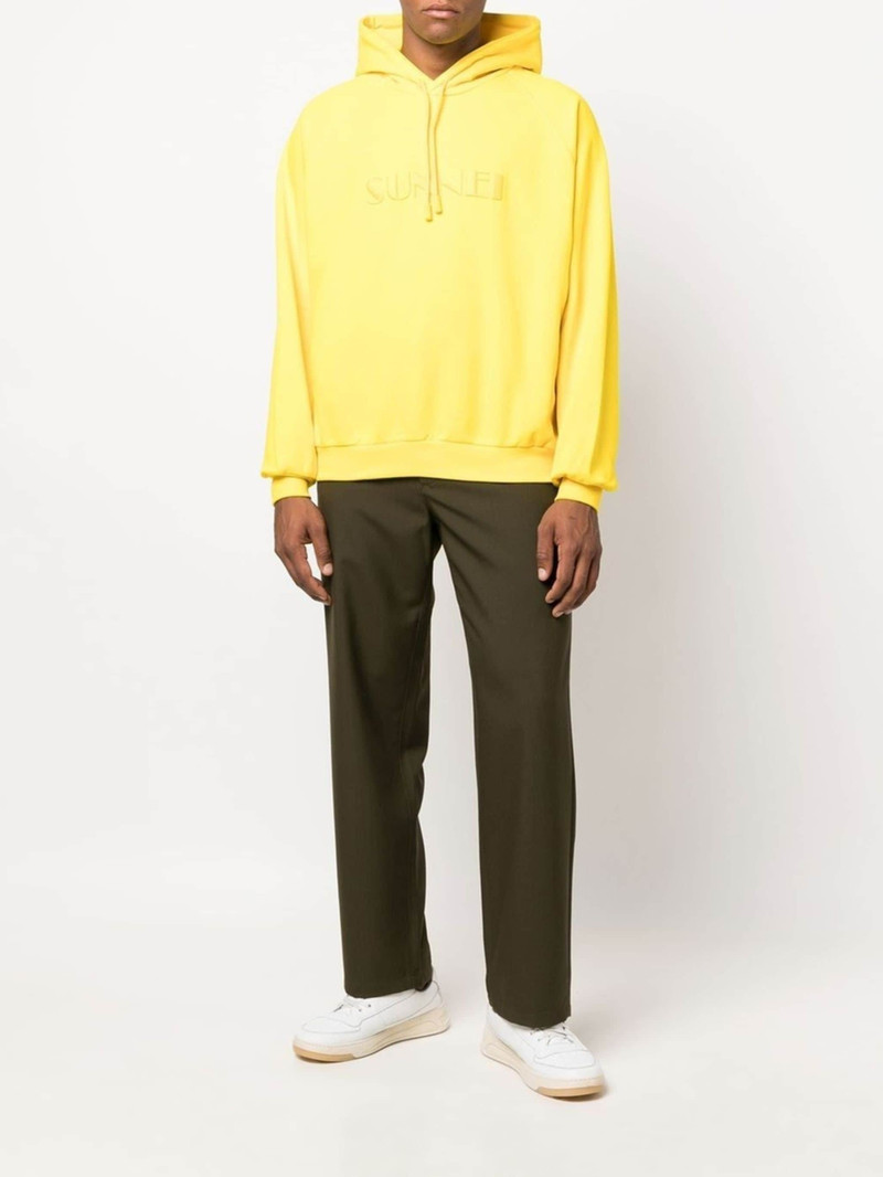 SUNNEI 로고 drawstring 후드 outlook