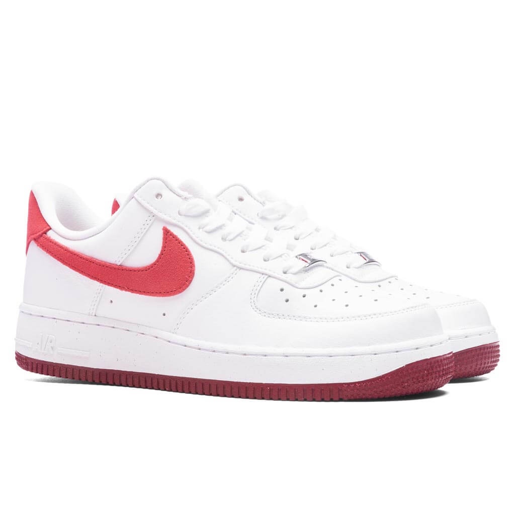 AIR FORCE 1 '07 'ADOBE' - WHITE/ADOBE/TEAM RED/DRAGON RED - 2