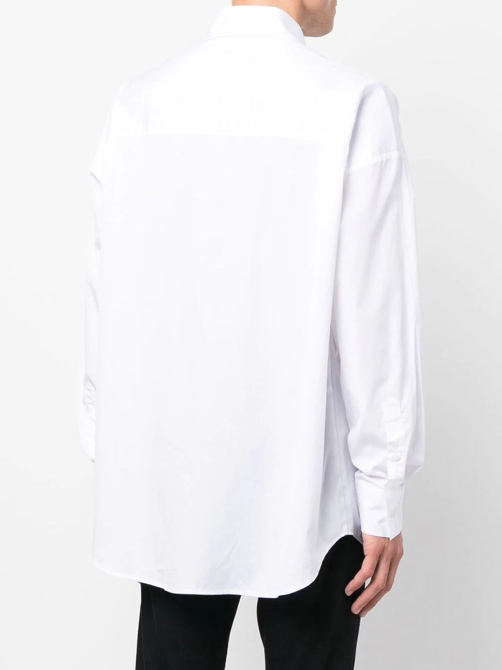 tonal logo long-sleeve shirt - 4