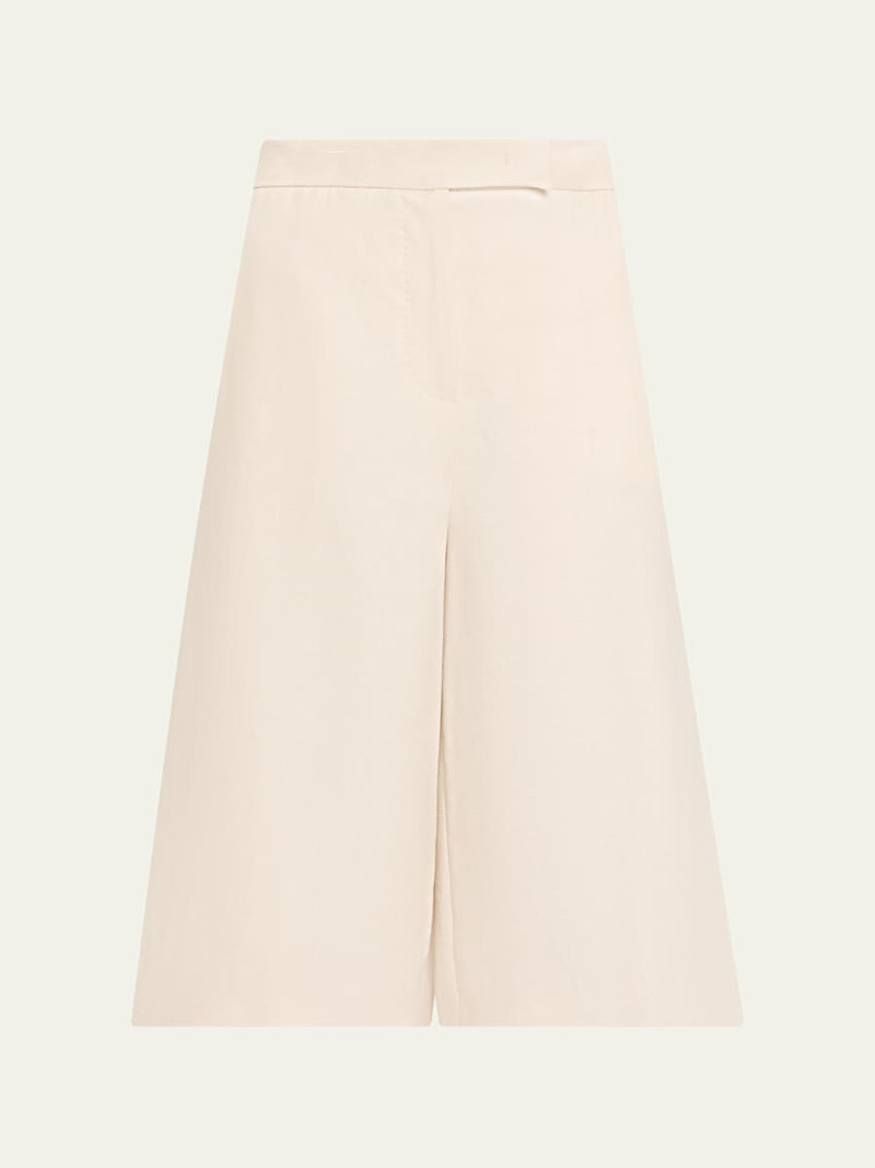 Wide-Leg Linen Pants 1
