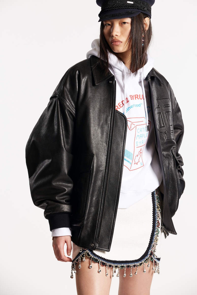 CLASSIC LEATHER BOMBER JACKET 1