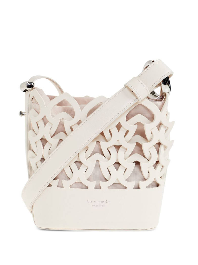 mini Halo leather bucket bag 1