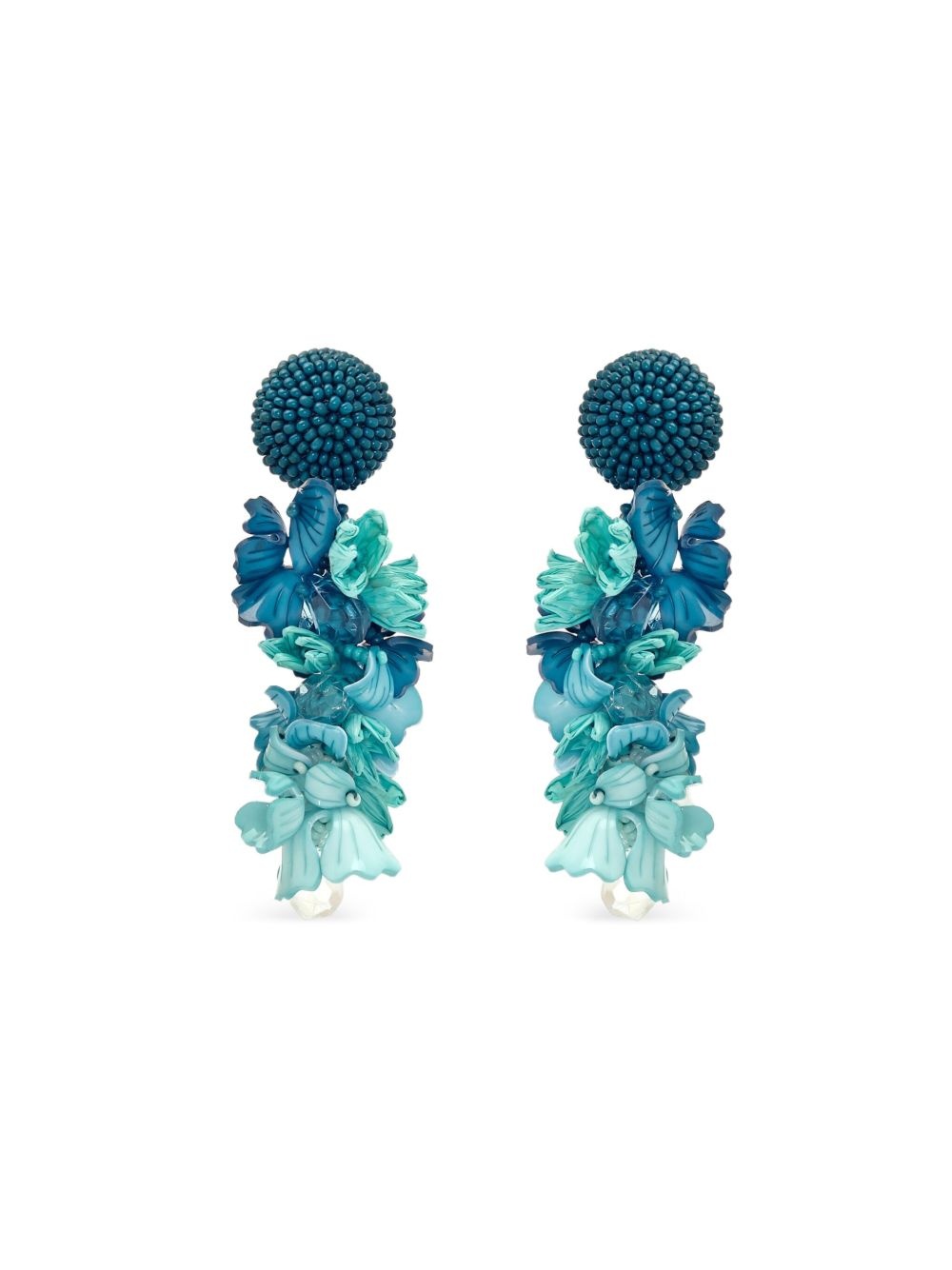 Flower earrings - 2