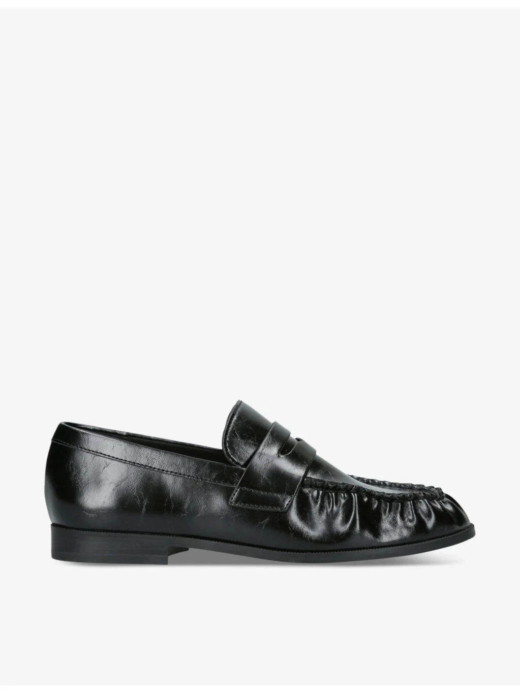 Gala faux-leather penny loafers - 1