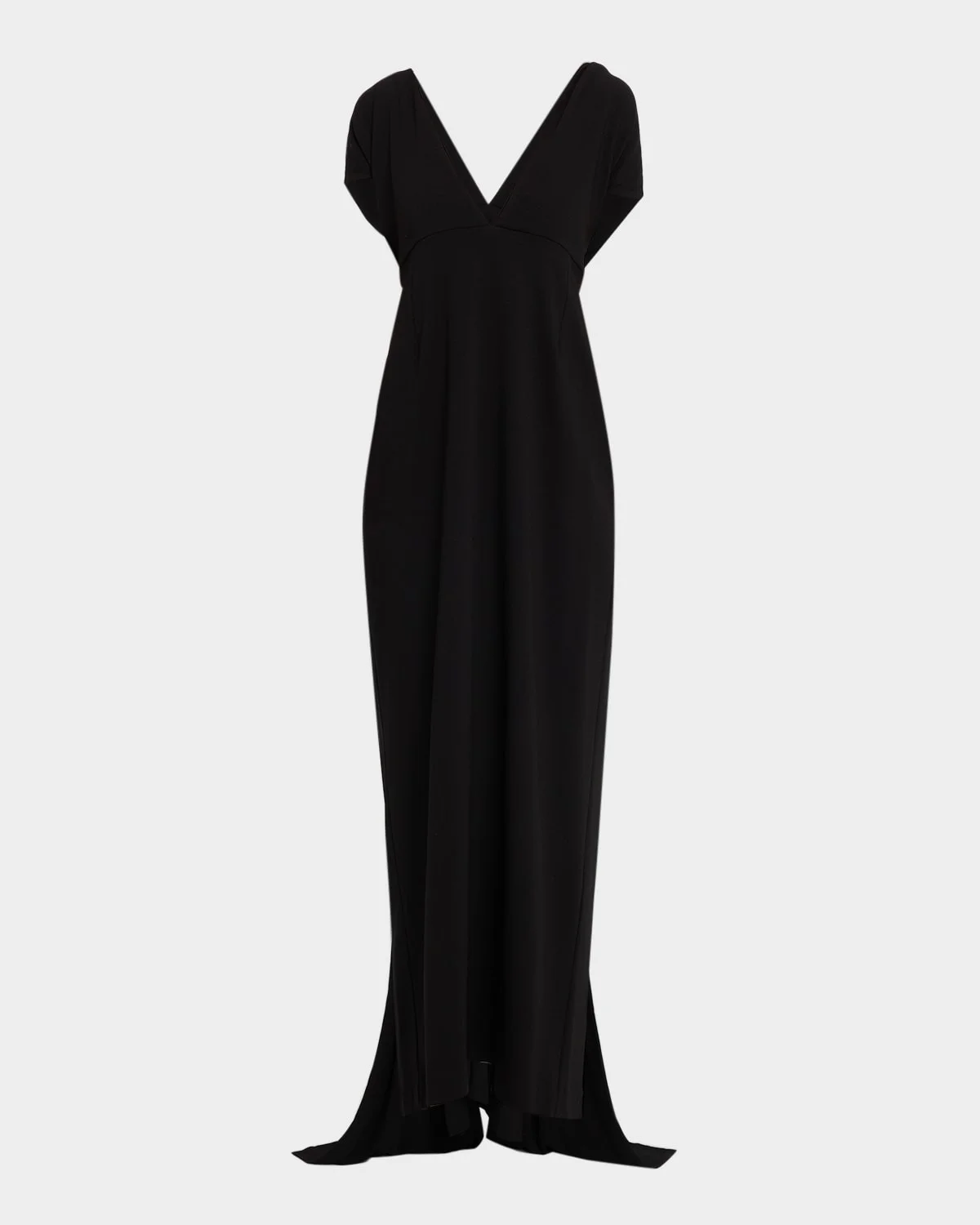 Clara Empire-Waist Drape Maxi Dress - 1