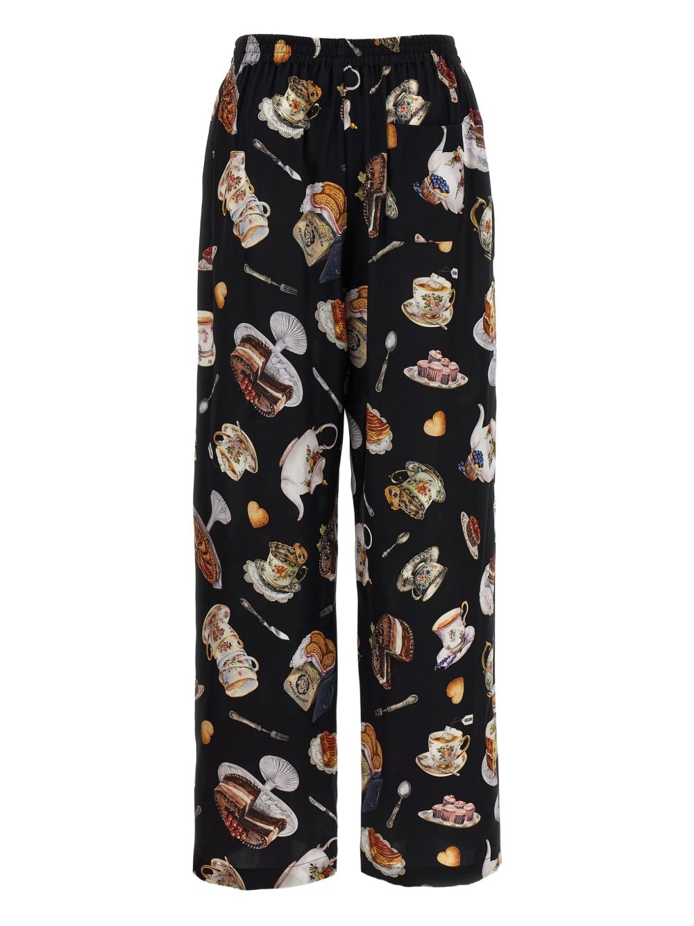 Tea Time-print trousers - 2