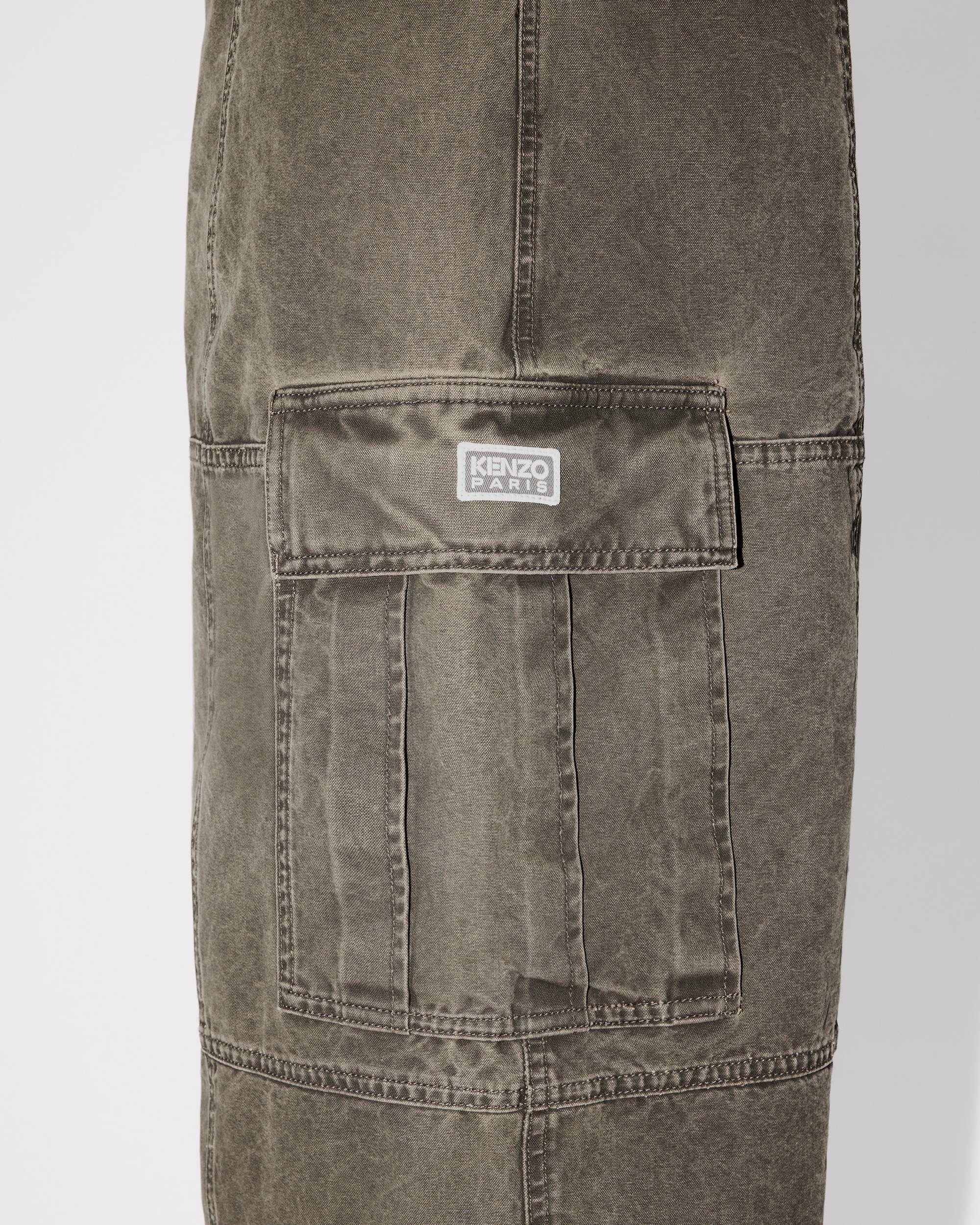 Cargo pants in cotton canvas - 7