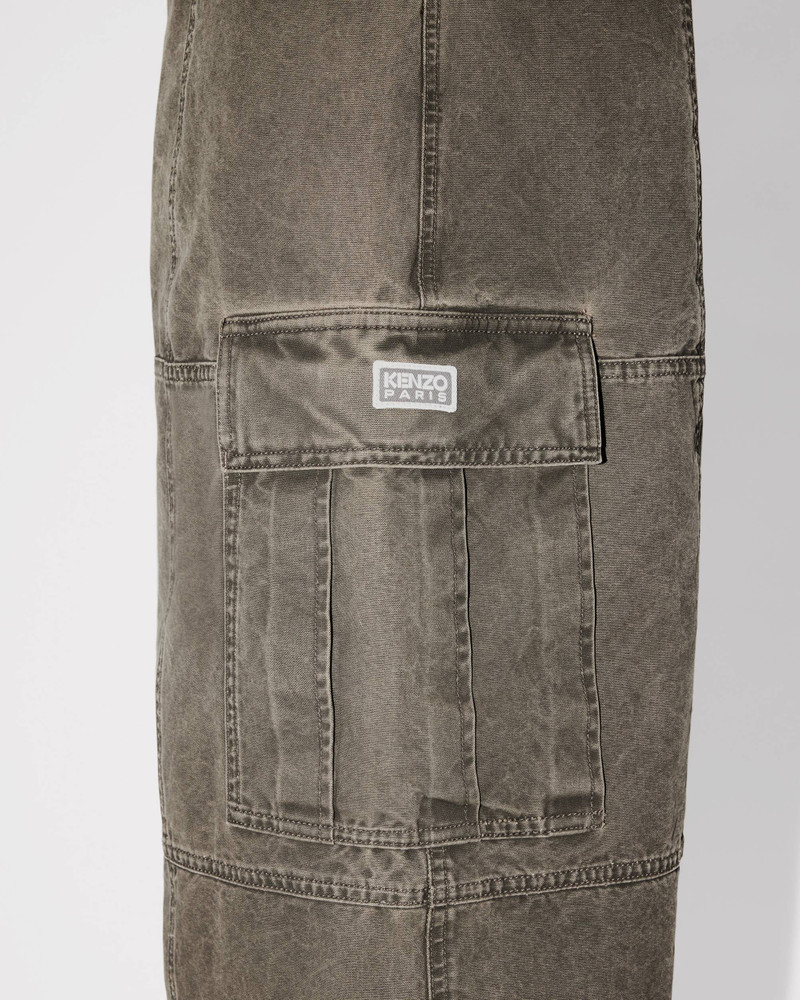 Cargo pants in cotton canvas 7