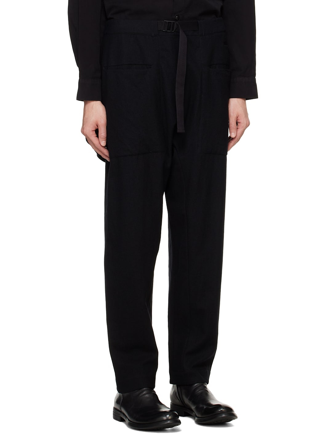 Black 'The Forager' Trousers - 2