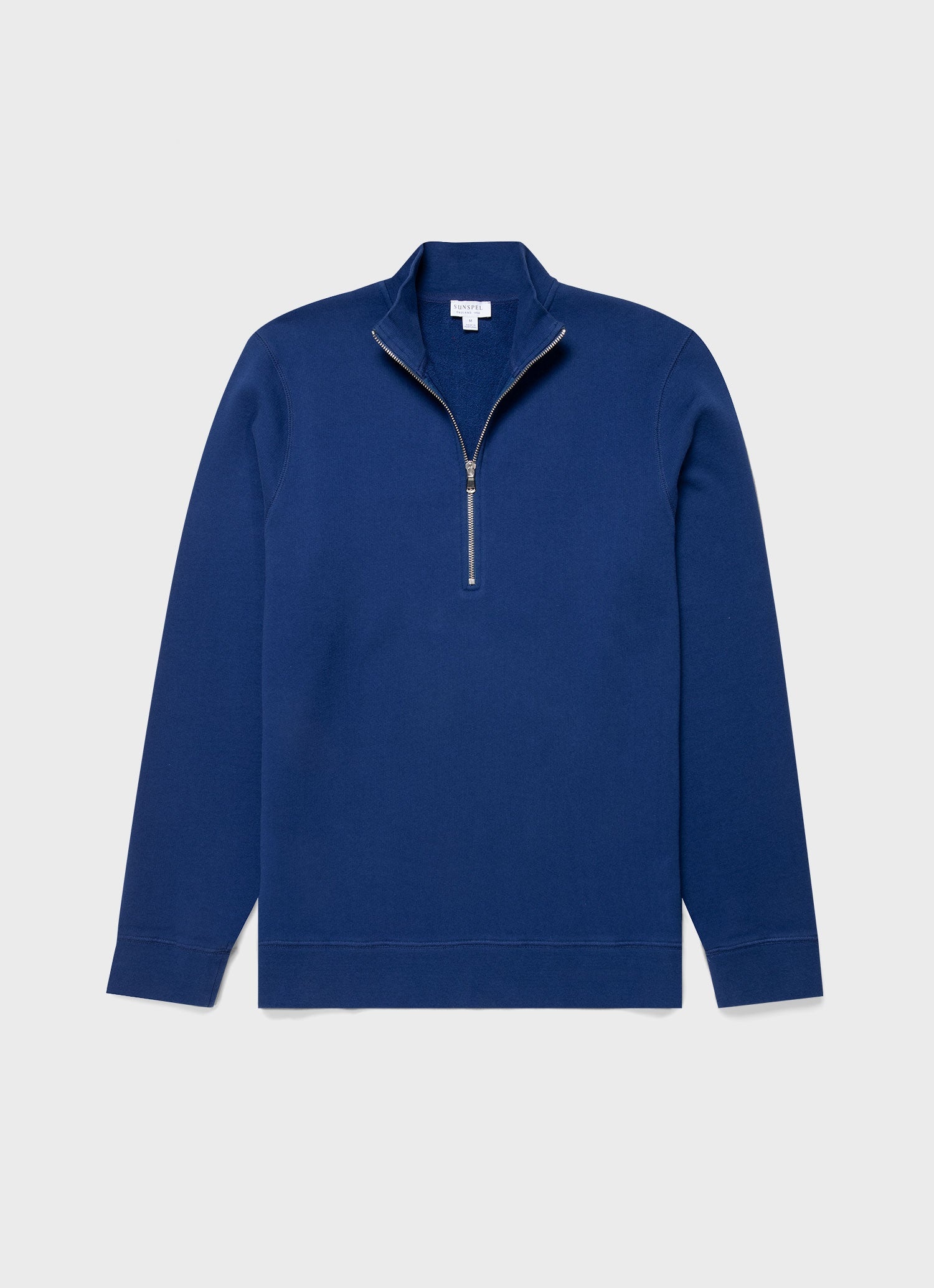 Half Zip Loopback Sweatshirt - 1