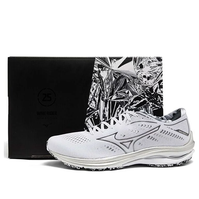 미즈노 웨이브 라이더 25 SP 'White Grey'J1GC217493(S-BOX) - 1