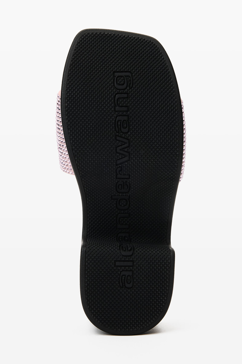 Alexander Wang AW CRYSTAL PLATFORM SLIDE outlook