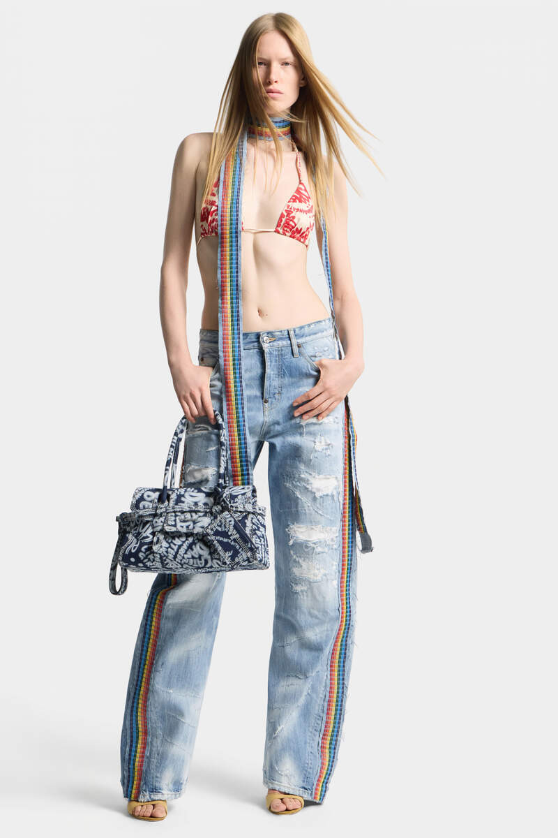 BE PROUD WASH LOOSE TWIST JEANS 5